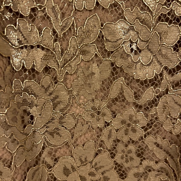 Talbots gold lace top, XL, NWT - Picture 12 of 12